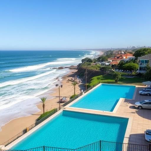 Beachfront property with ocean view in Durban